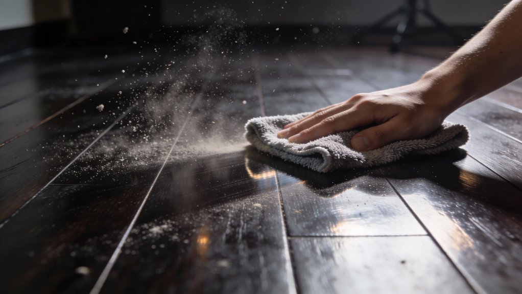 dark floors clean misconceptions