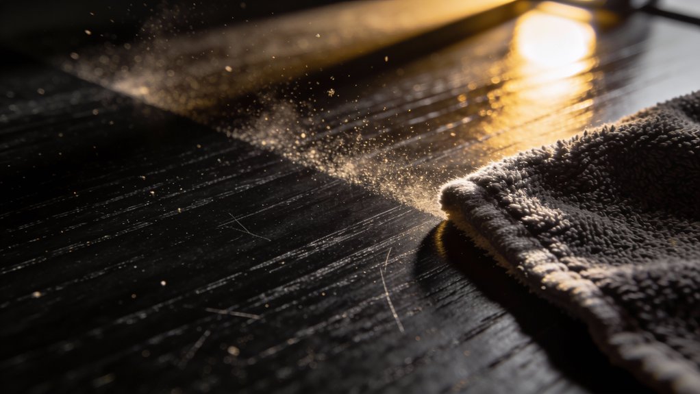 dark floors cleaning myths