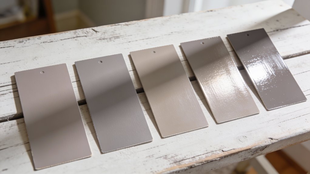 paint sheen light reflection