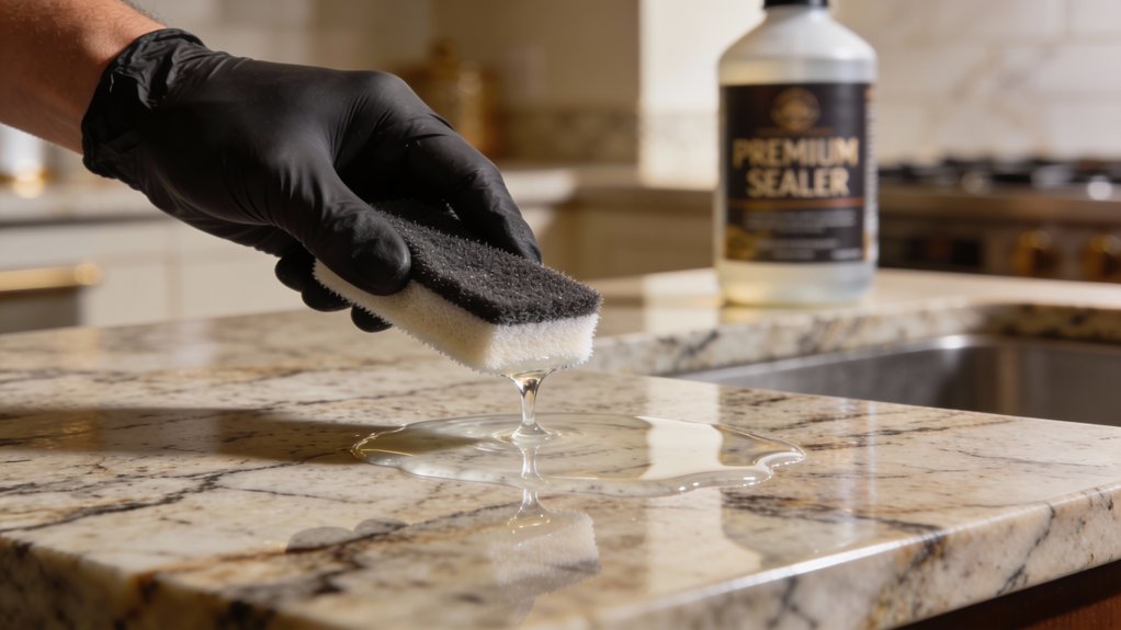 seal granite and marble