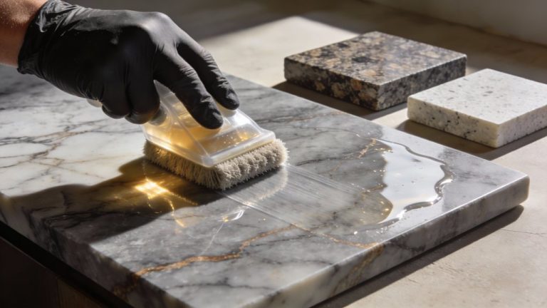 seal stone surfaces correctly